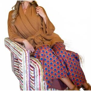 NEW EMILY MCCARTHY willow wrap cardigan in mocha